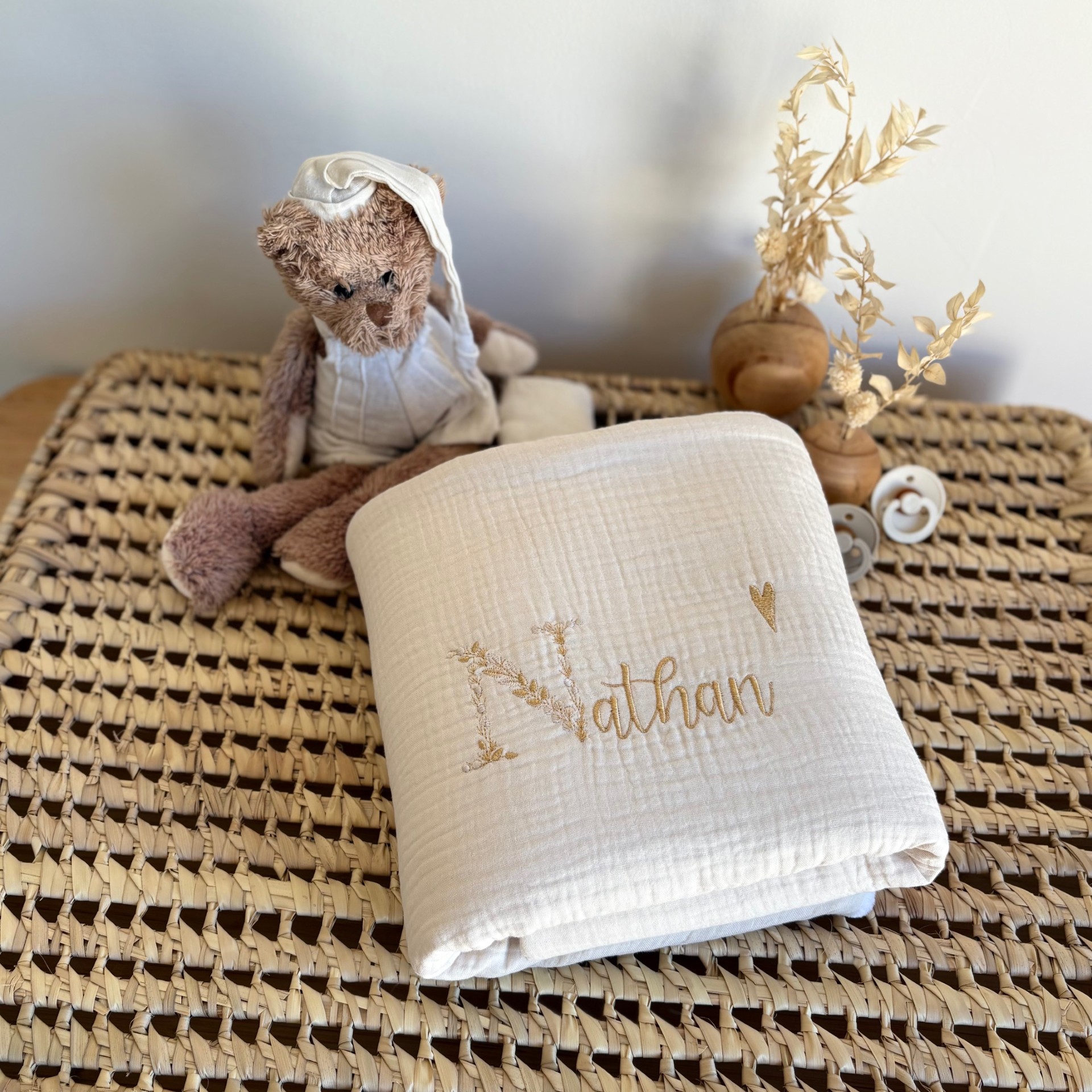 Les couverture en gaze de coton