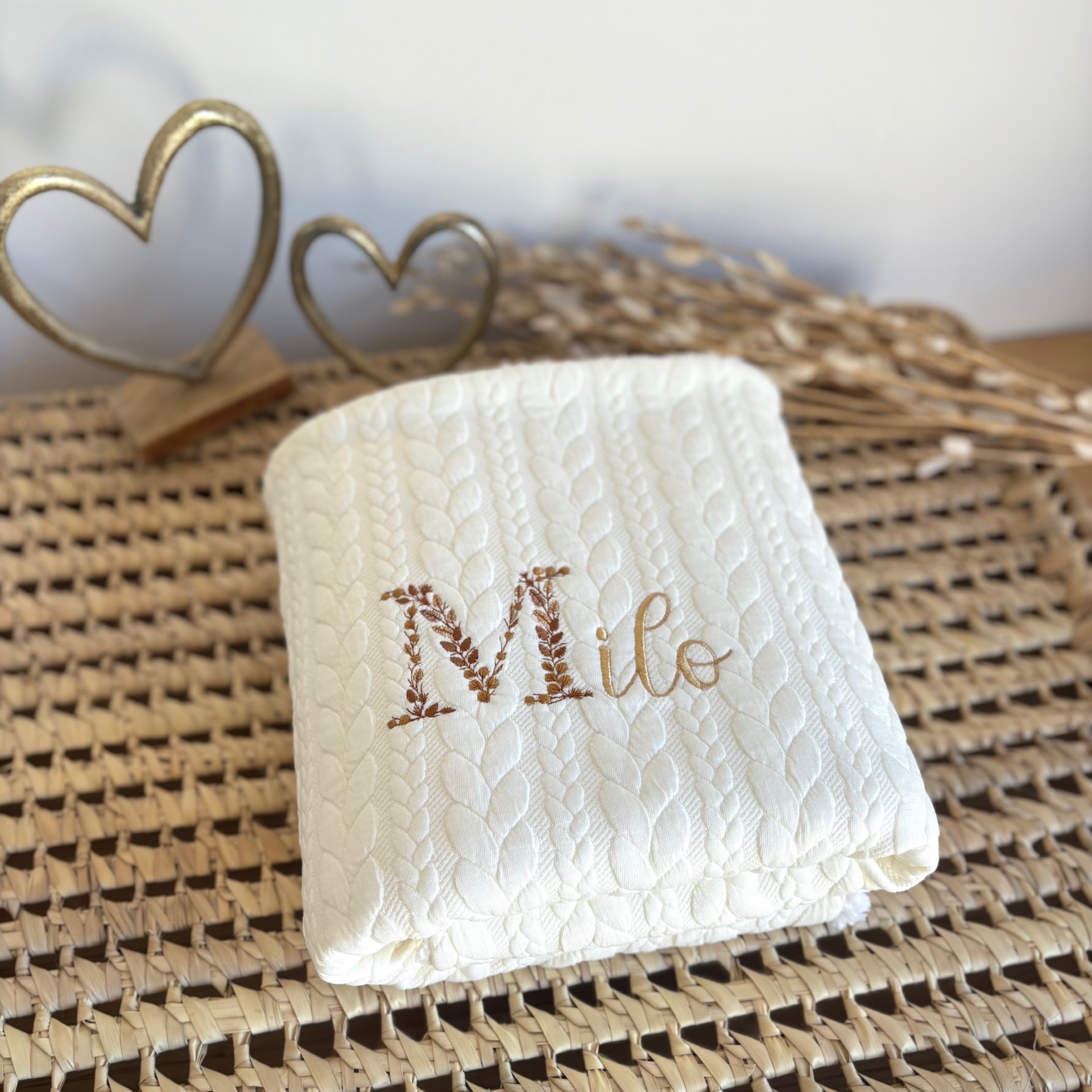 Les couvertures torsadées