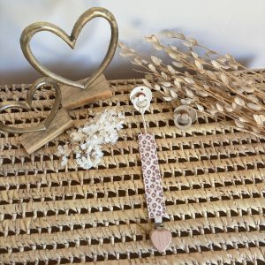 Attache Sucette en Coton Lolita (Rèf E.S)