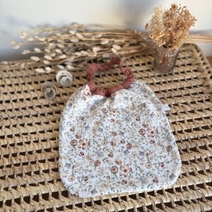 Serviette Elastiquée en Gaze de Coton Tavira (Rèf E.S)