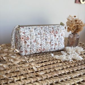 Trousse de Toilette en Gaze de Coton Tavira (Rèf E.S)