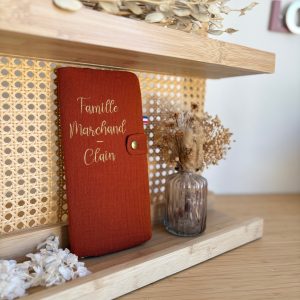 Les Protèges Livrets de Famille en Gaze unie