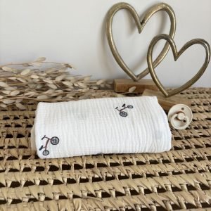 Lange en Double Gaze de Coton Queenstown (Rèf E.S)