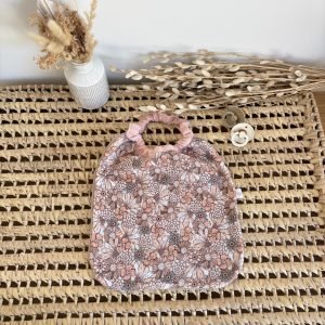 Serviette Elastiquée en Gaze de Coton Nara (Rèf E.S)